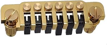 Amazon | 亜鉛合金 TP-6 ブリッジストップバーギター LP ブリッジ